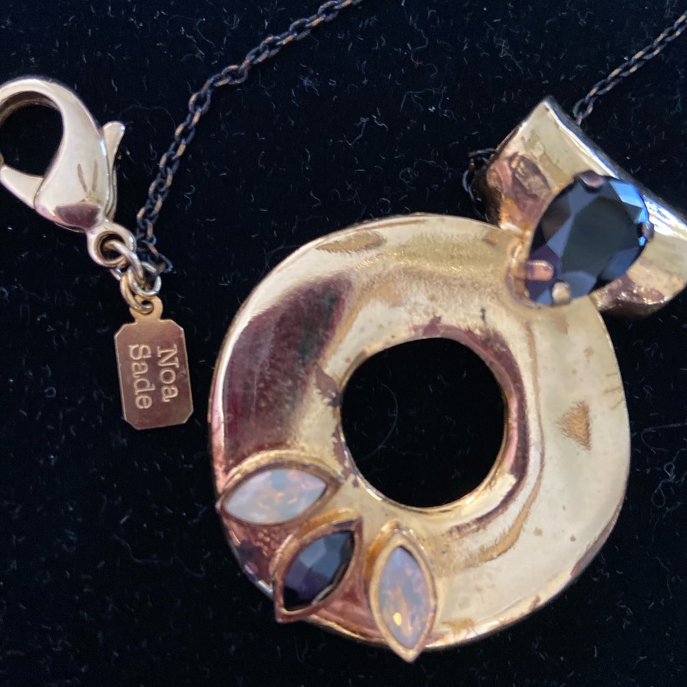 Noa Sade Artist Designed pendent and black chain